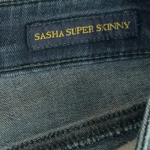 Lucky Brand 2/26 Sasha Super Skinny 29" Inseam Women's Blue Denim Jeans Sz 26X29 - Picture 6 of 11